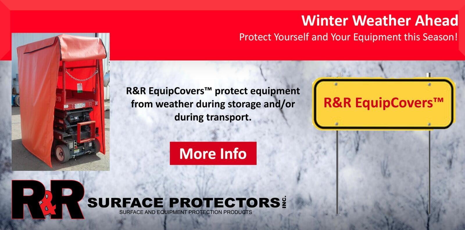 Protect your Equipment from Winter Weather!